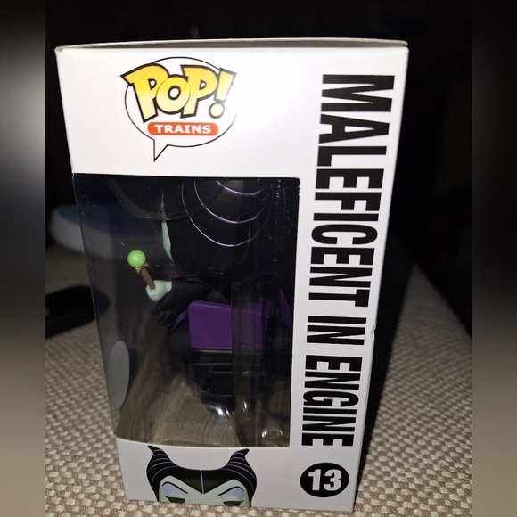 A new Funko Pop Maleficient in Engine 13. Never opened. - Picture 4 of 6